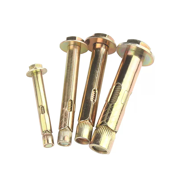 固万基  外六角膨胀螺栓  M10*60 (5个）彩锌