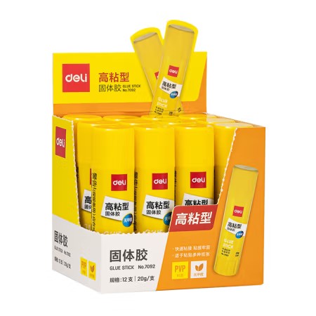 得力（deli）  7092固体胶  白色